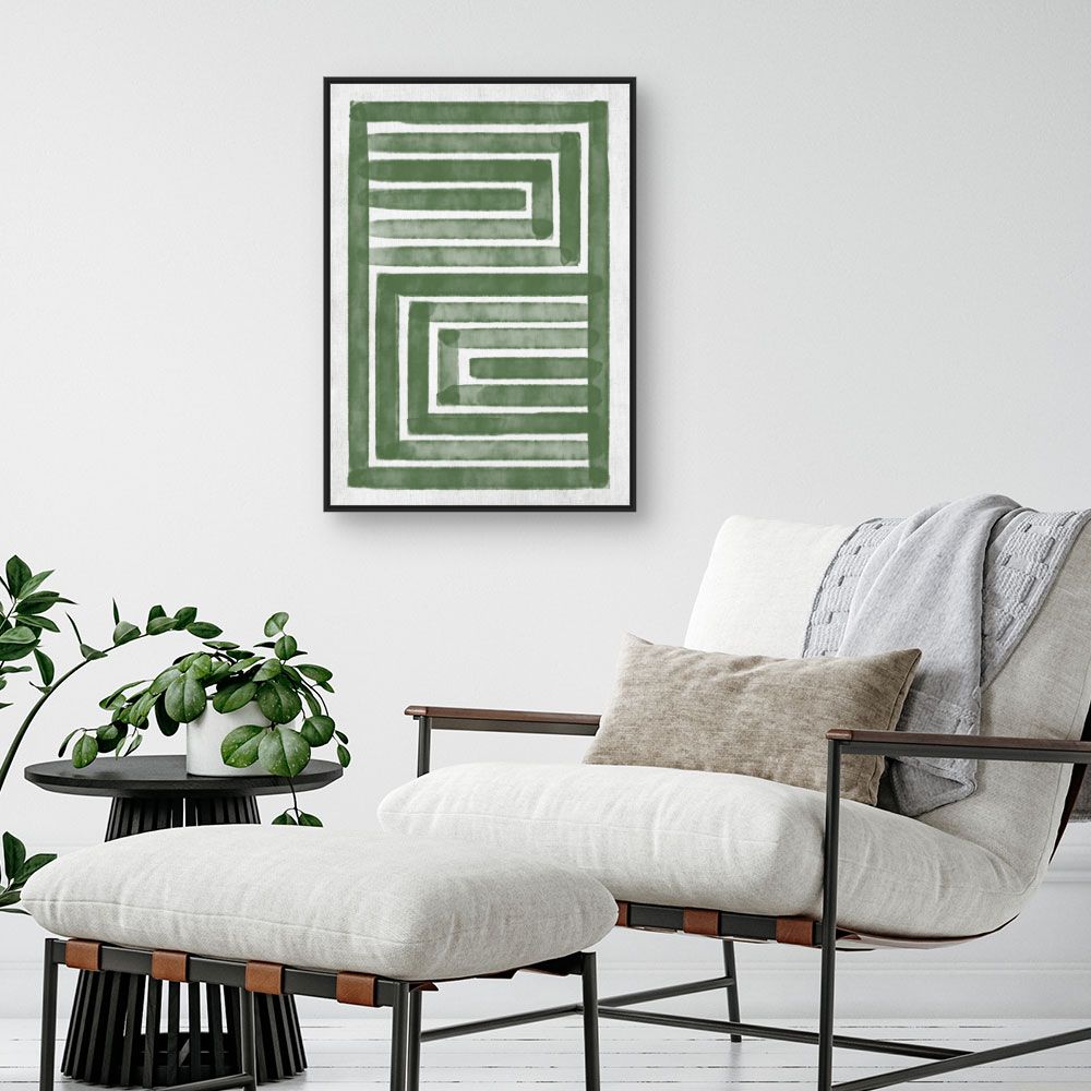 Tableau Labyrinthe moderne