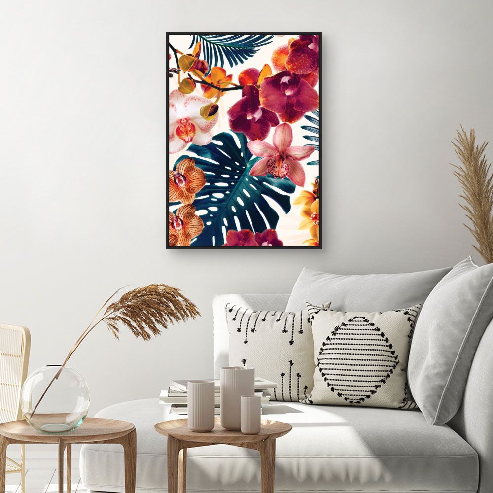 Tableau Fleurs exotiques