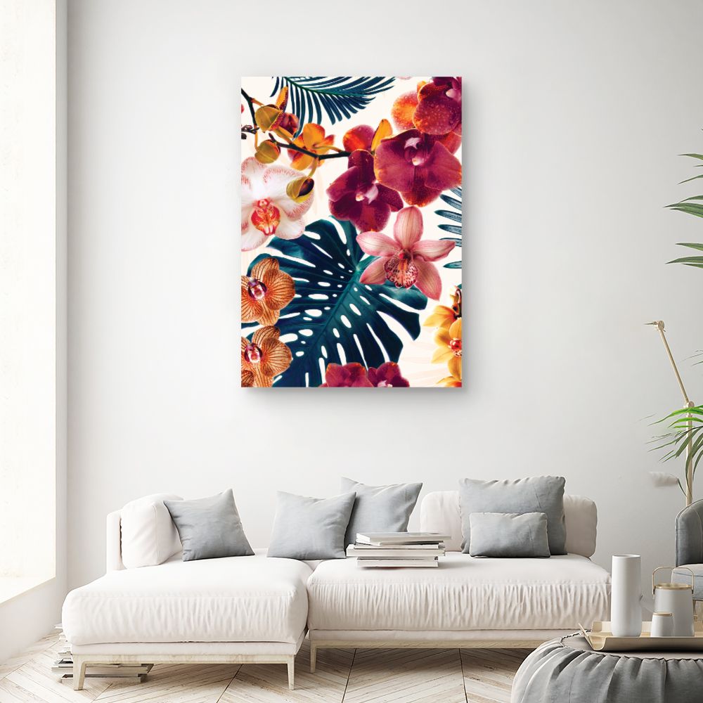 Tableau Fleurs exotiques