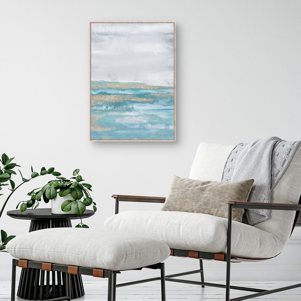 Tableau Mer abstraite