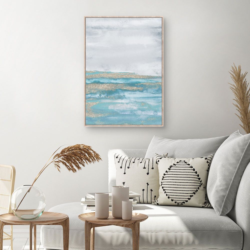 Tableau Mer abstraite