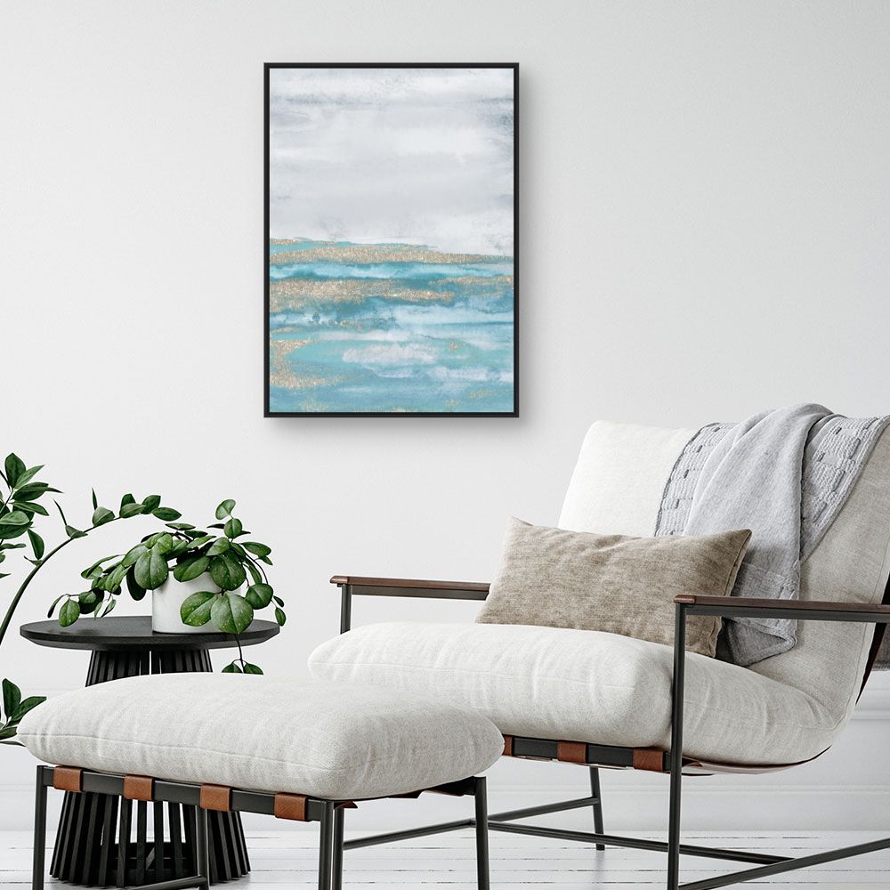 Tableau Mer abstraite