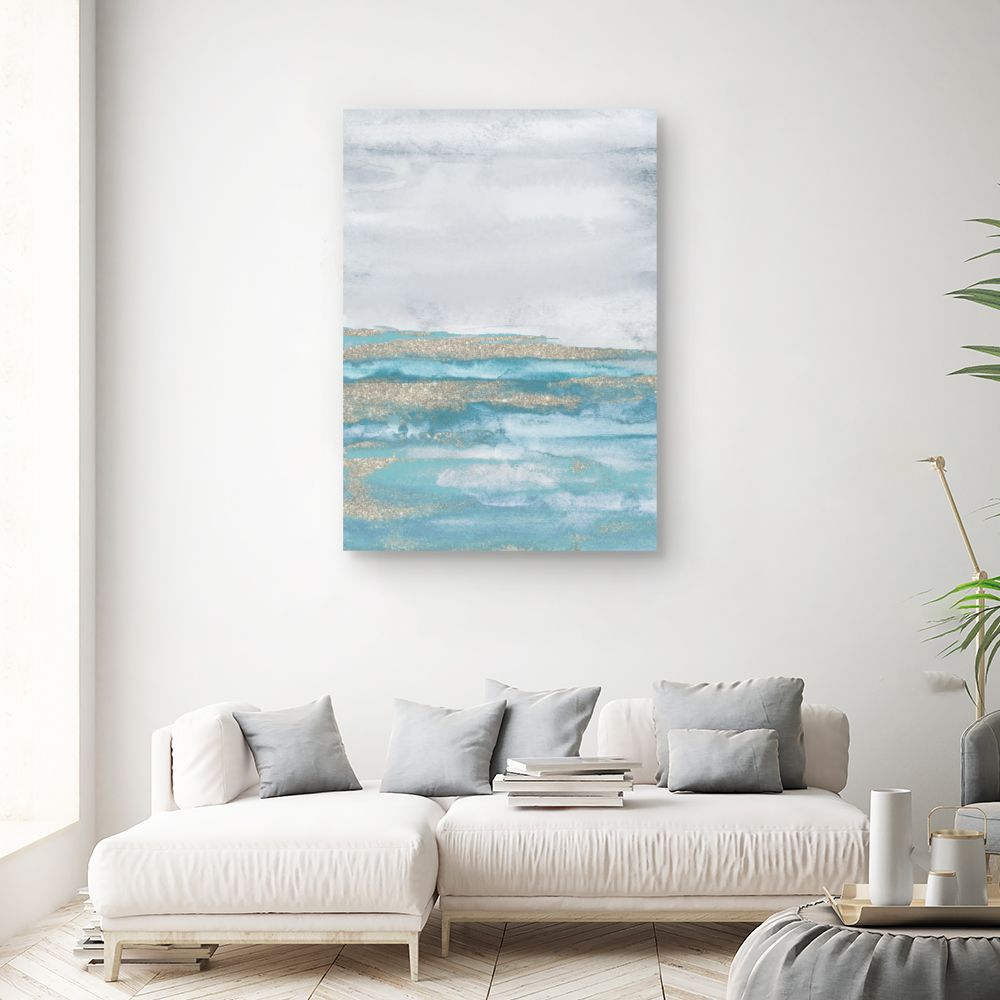 Tableau Mer abstraite