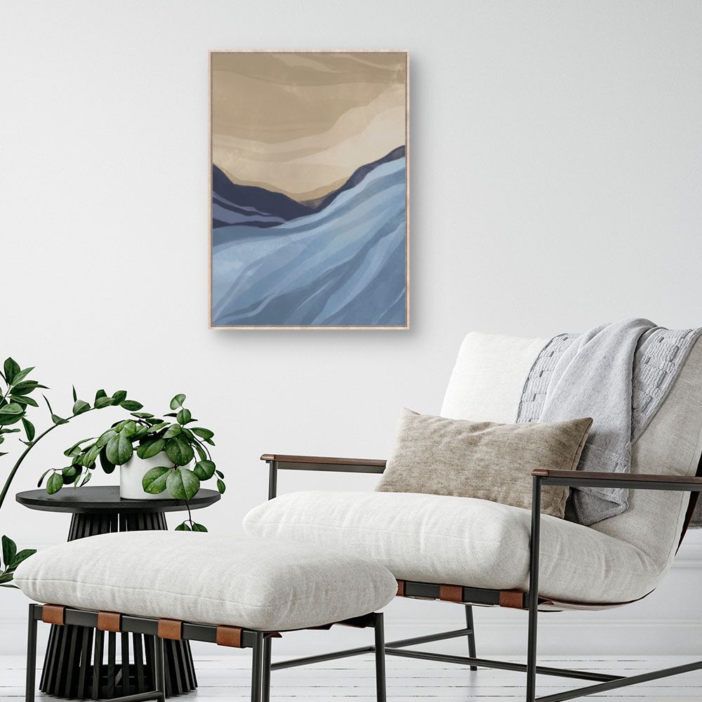 Tableau Paysage abstrait apaisant