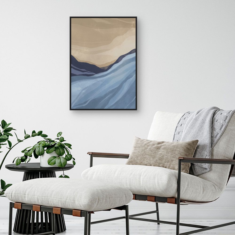 Tableau Paysage abstrait apaisant