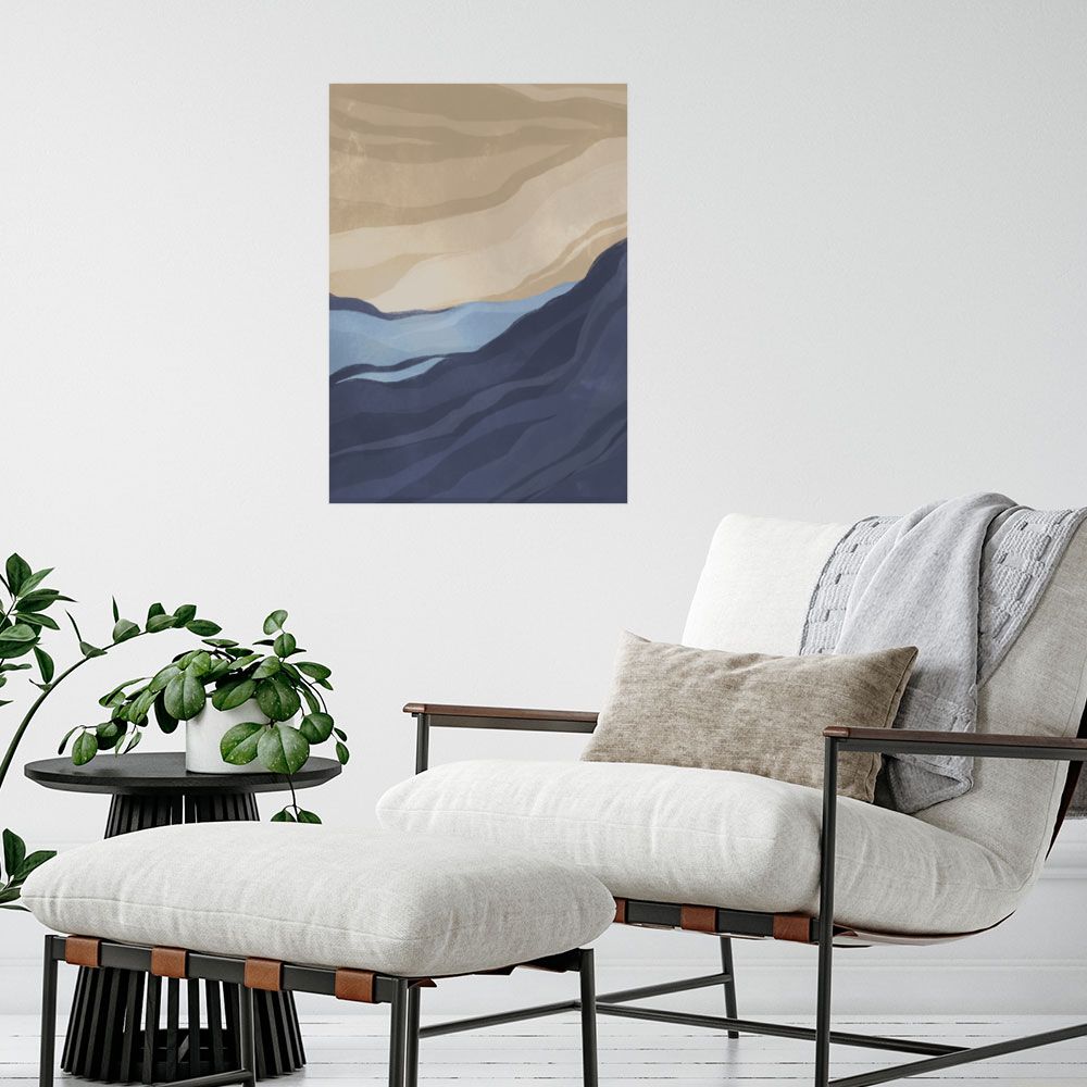 Affiche Paysage ondoyant