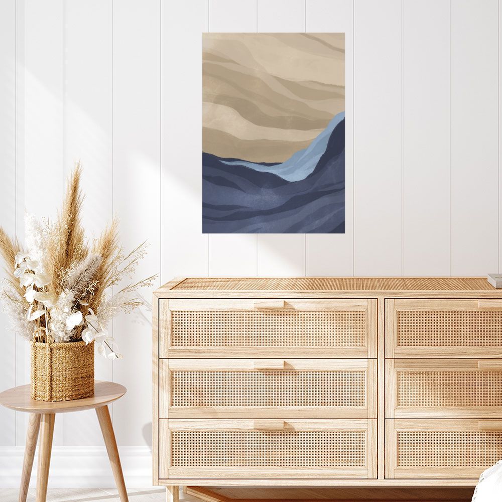 Affiche Ondulations sereines