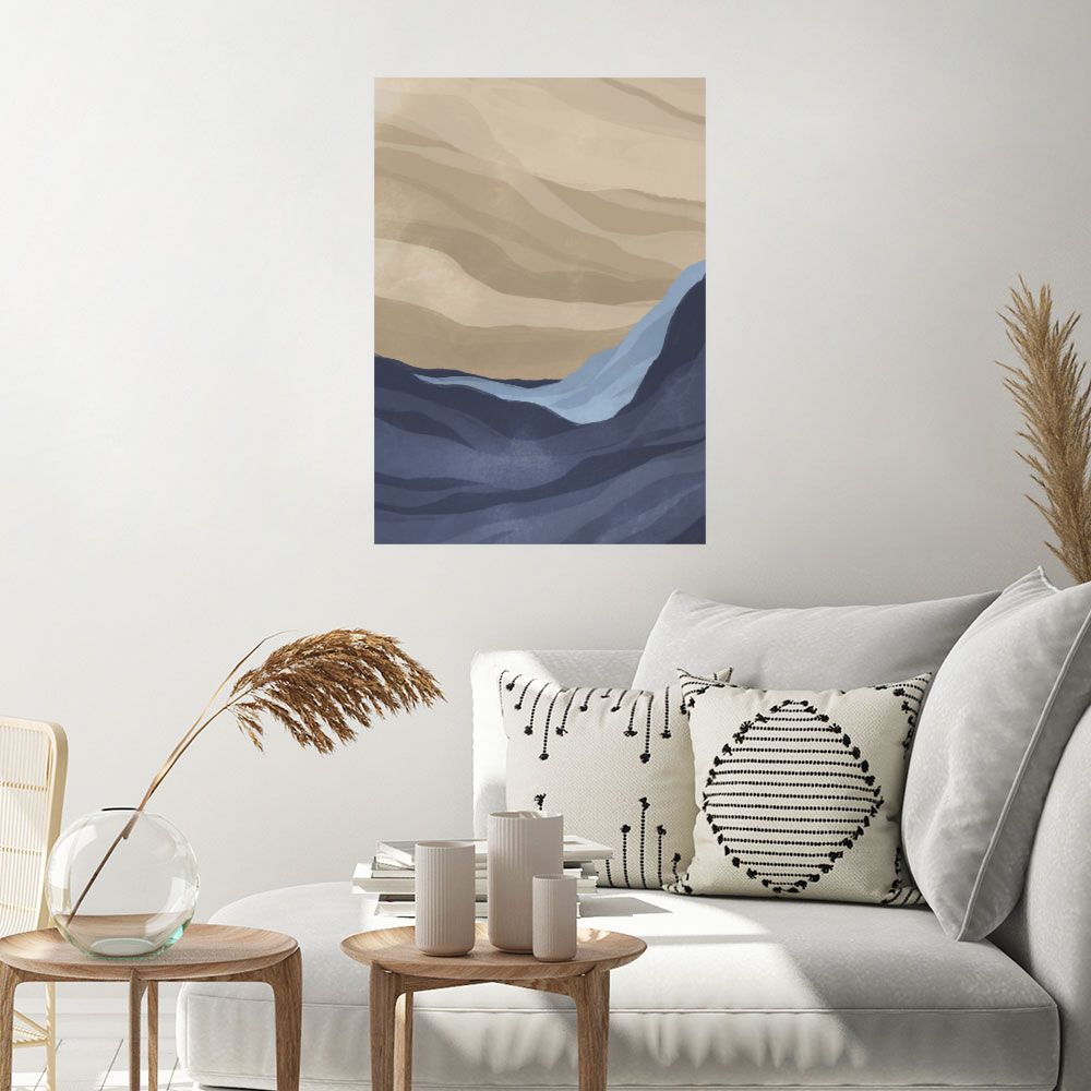 Affiche Ondulations sereines