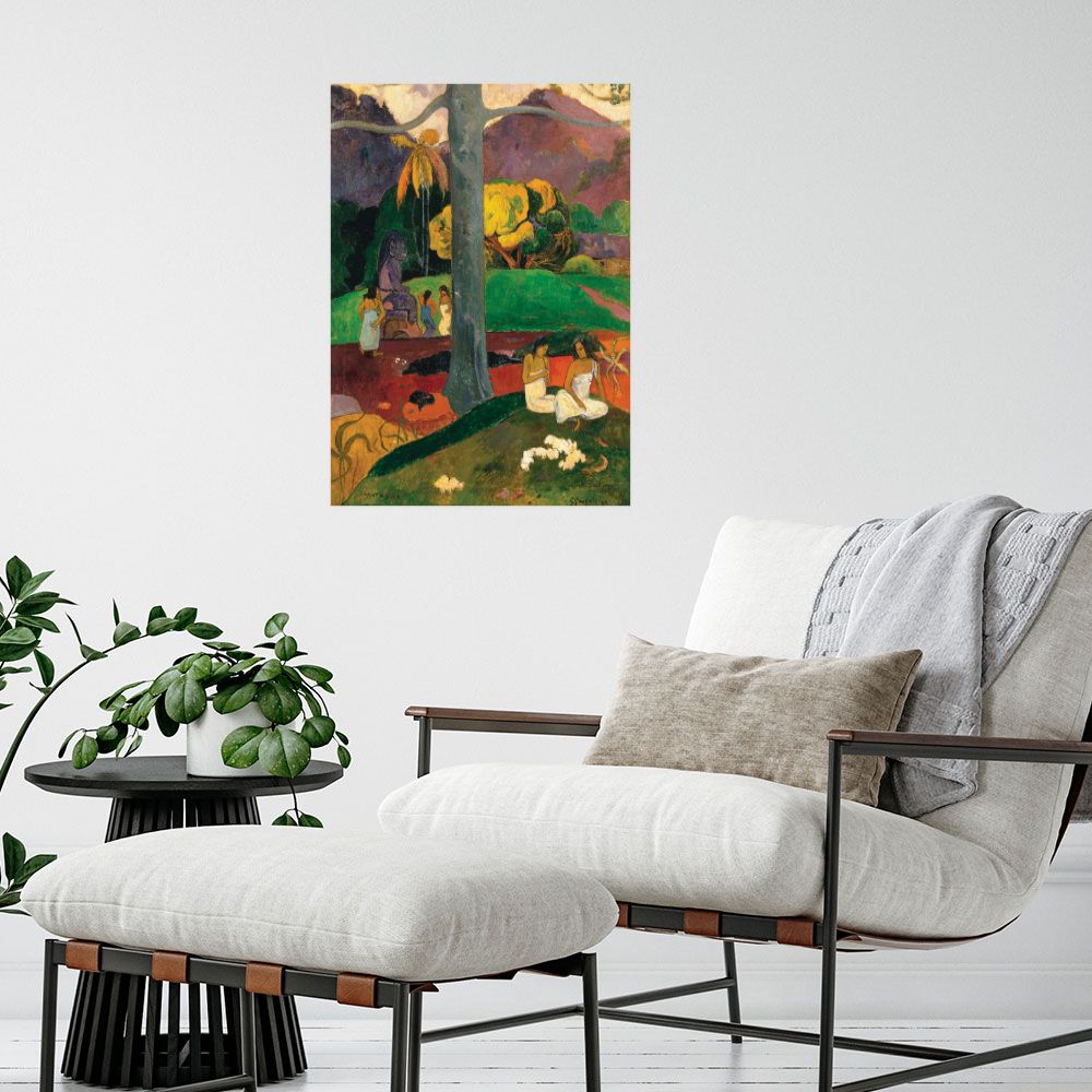 Affiche Peinture exotique vive