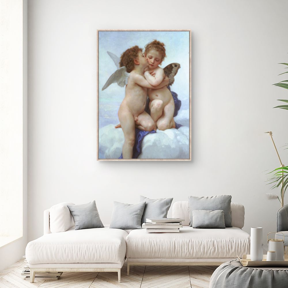 Tableau Amour angélique