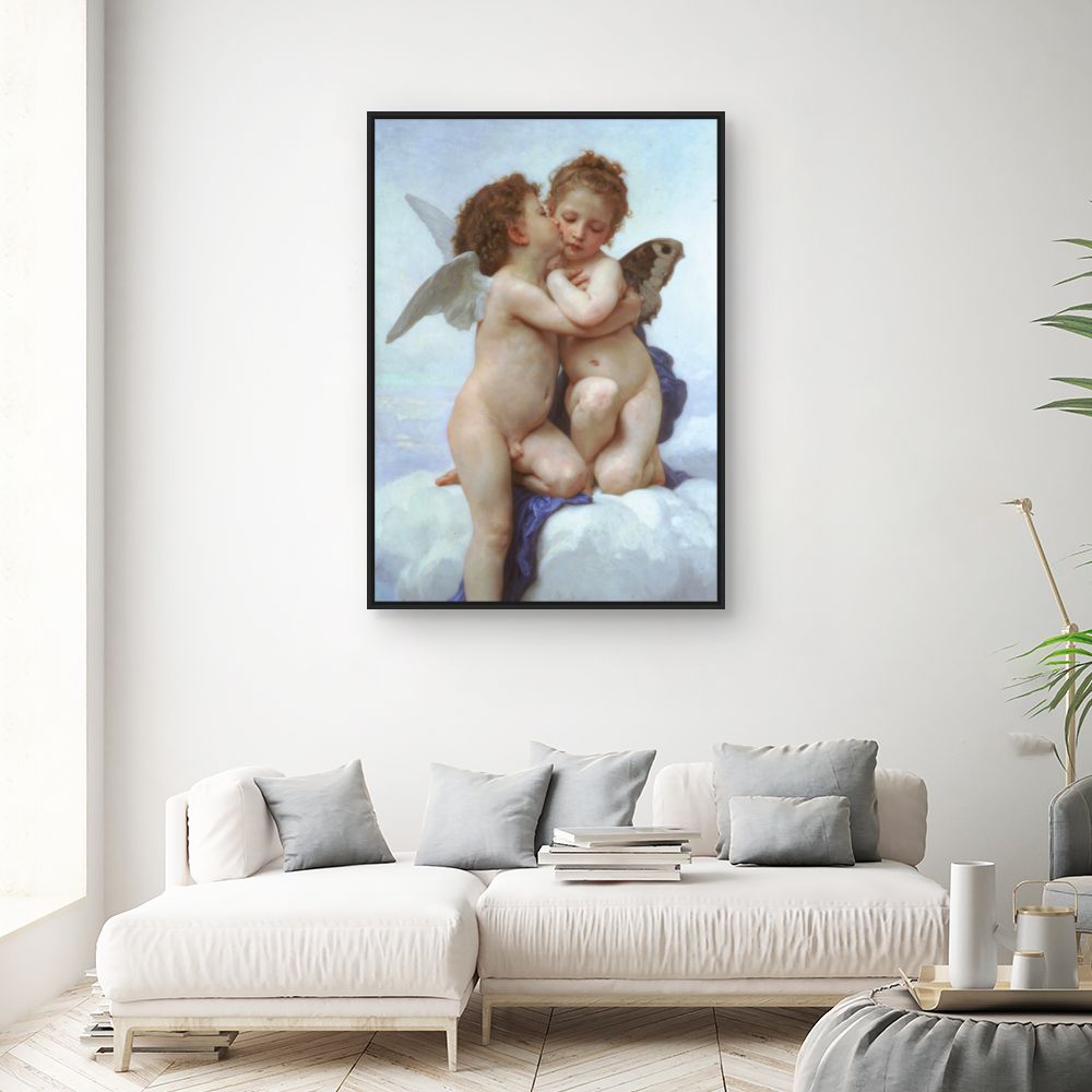 Tableau Amour angélique
