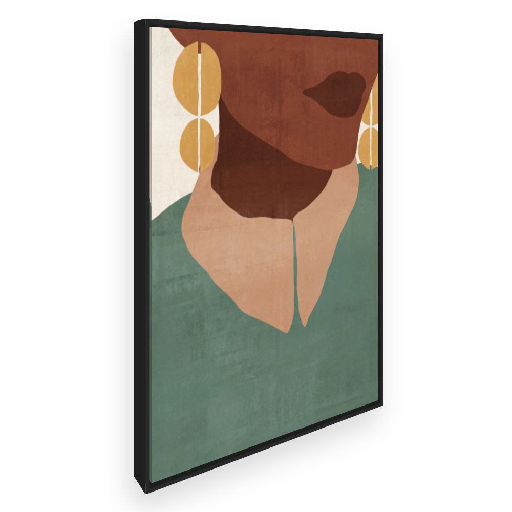 Toile Élégance abstraite