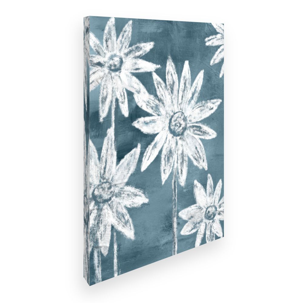 Toile Fleurs abstraites