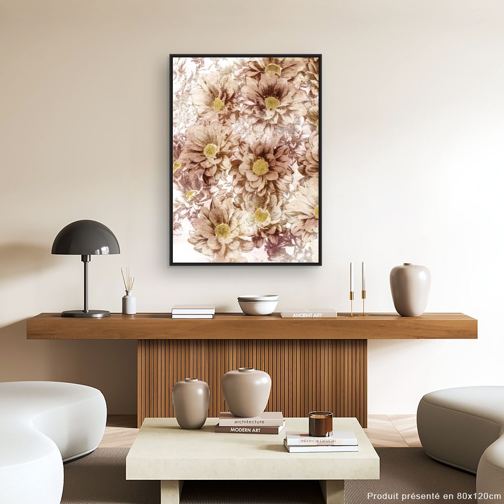 Tableau Fleurs éclatantes
