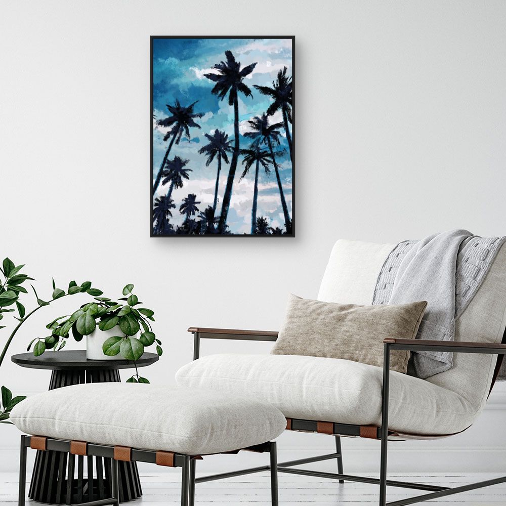 Tableau Palmiers tropicaux