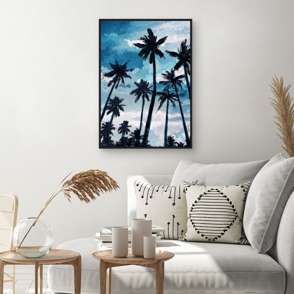 Tableau Palmiers tropicaux