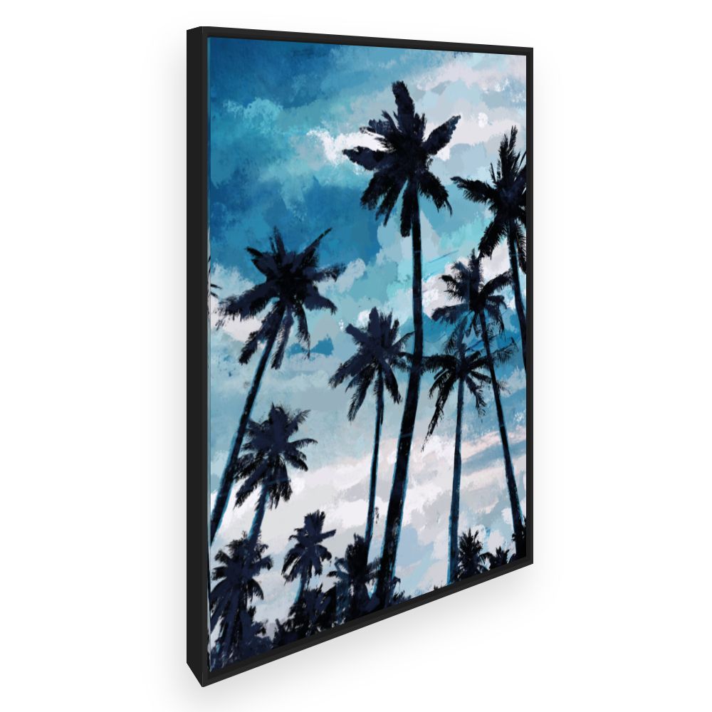 Toile Palmiers tropicaux
