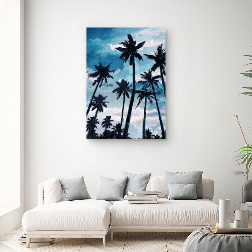 Tableau Palmiers tropicaux