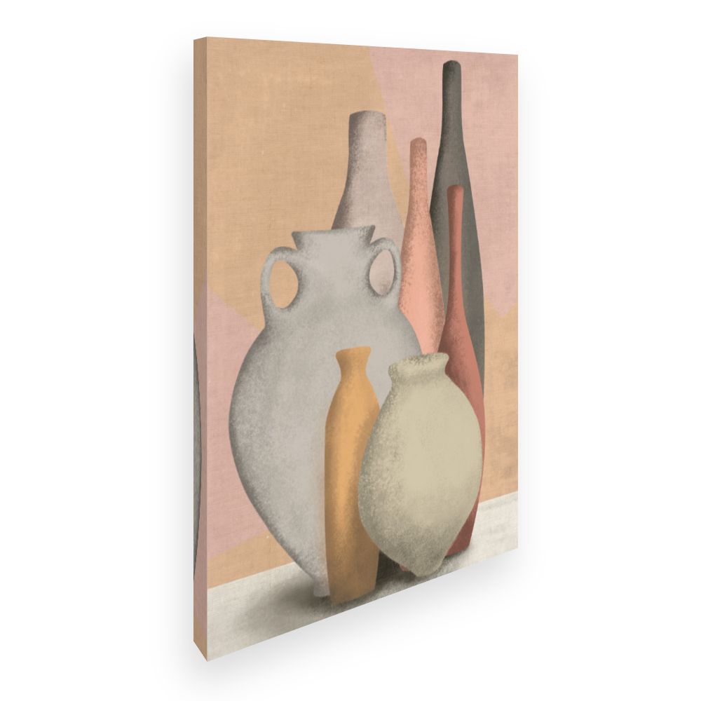 Toile Vases élégants