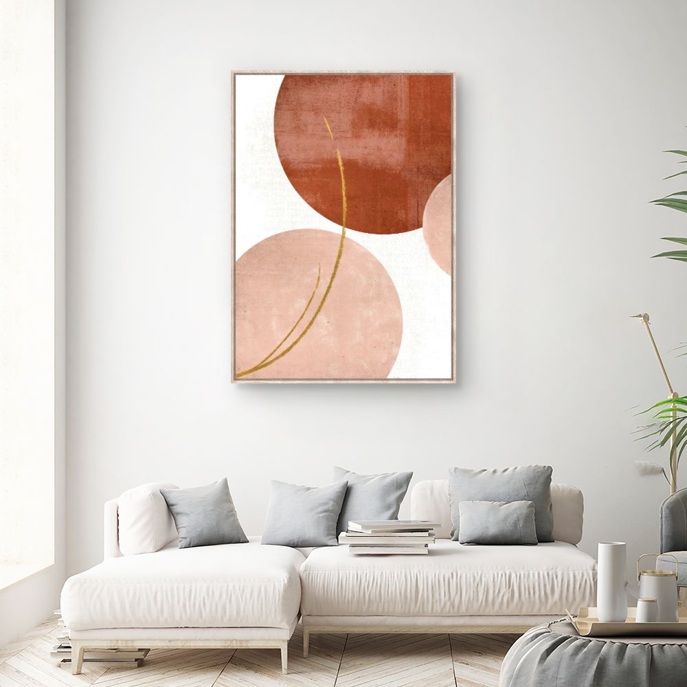 Tableau Cercles abstraits élégants