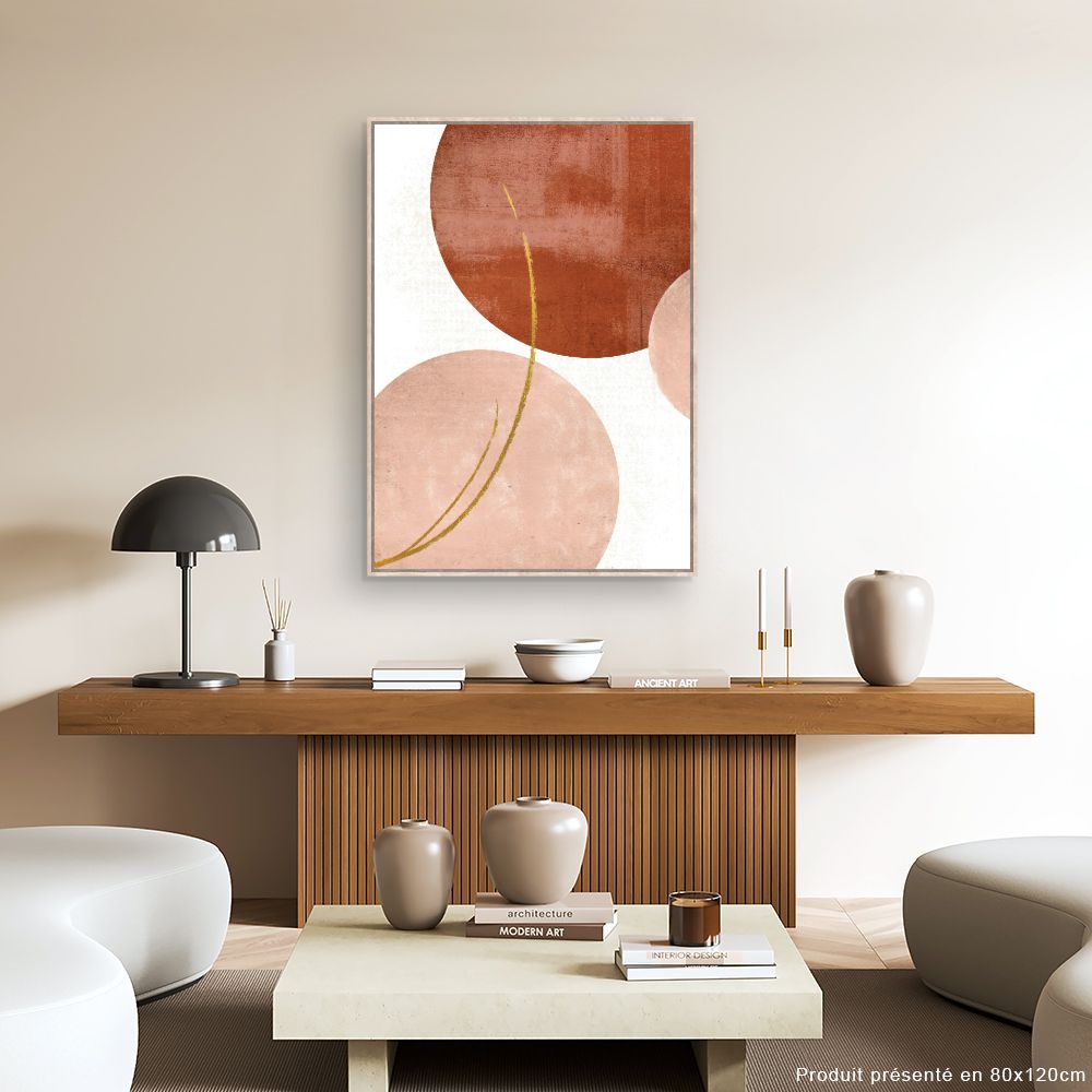 Tableau Cercles abstraits élégants