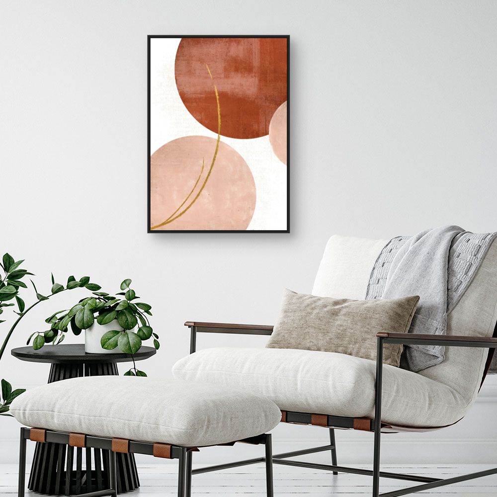 Tableau Cercles abstraits élégants