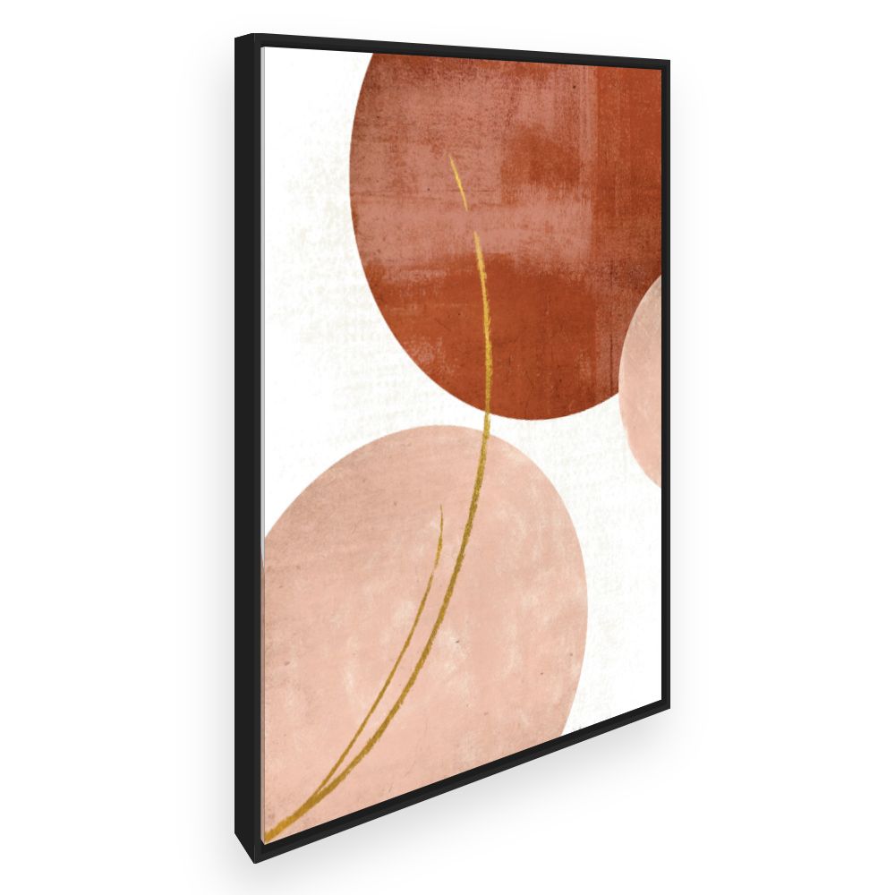 Toile Cercles abstraits élégants