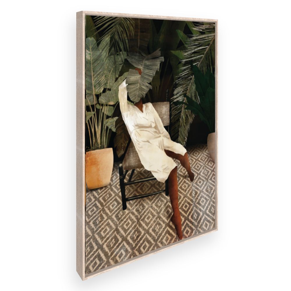Toile Élégance tropicale