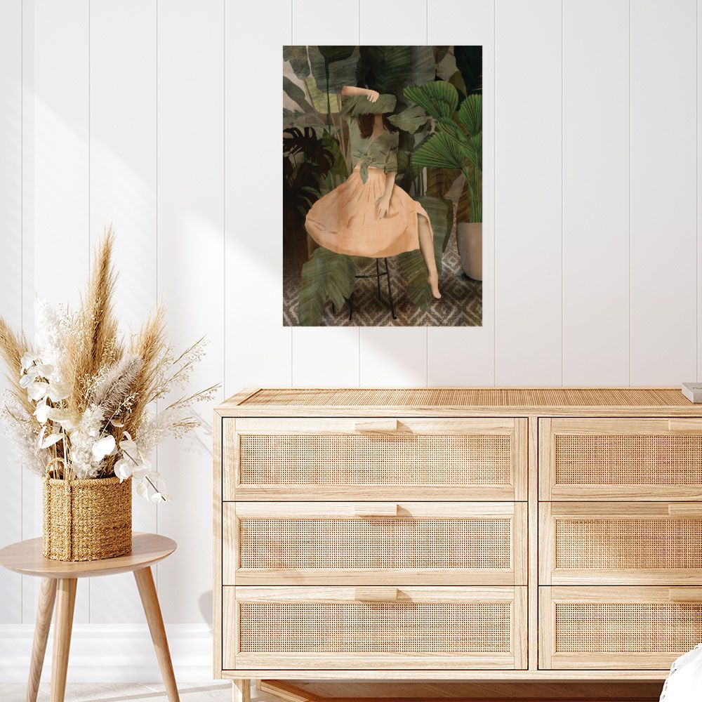 Affiche Élégance tropicale