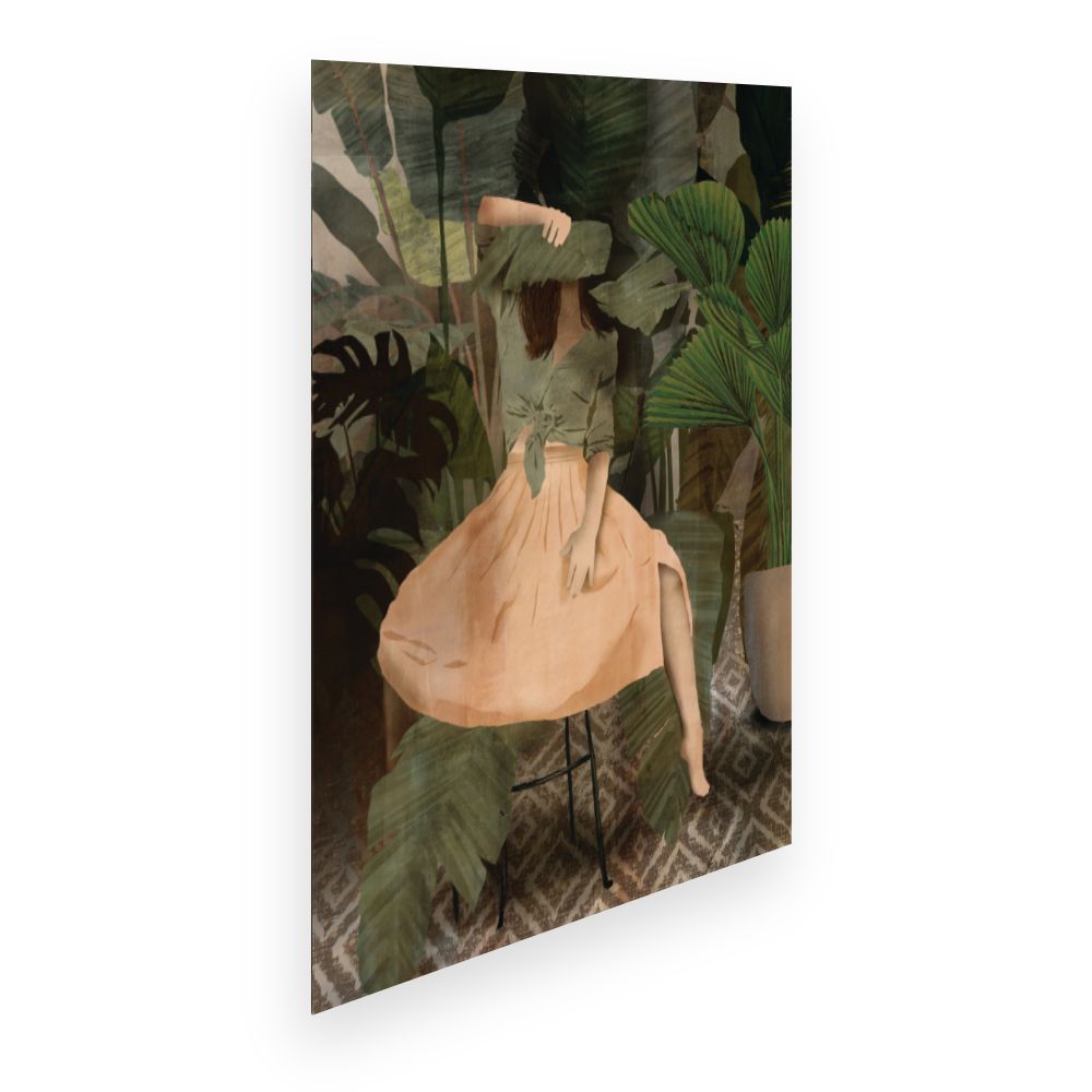 Affiche Élégance tropicale