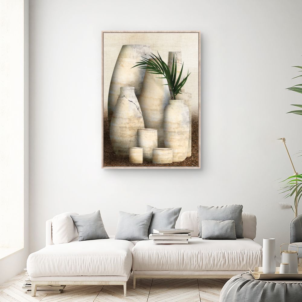 Tableau Vases en terre