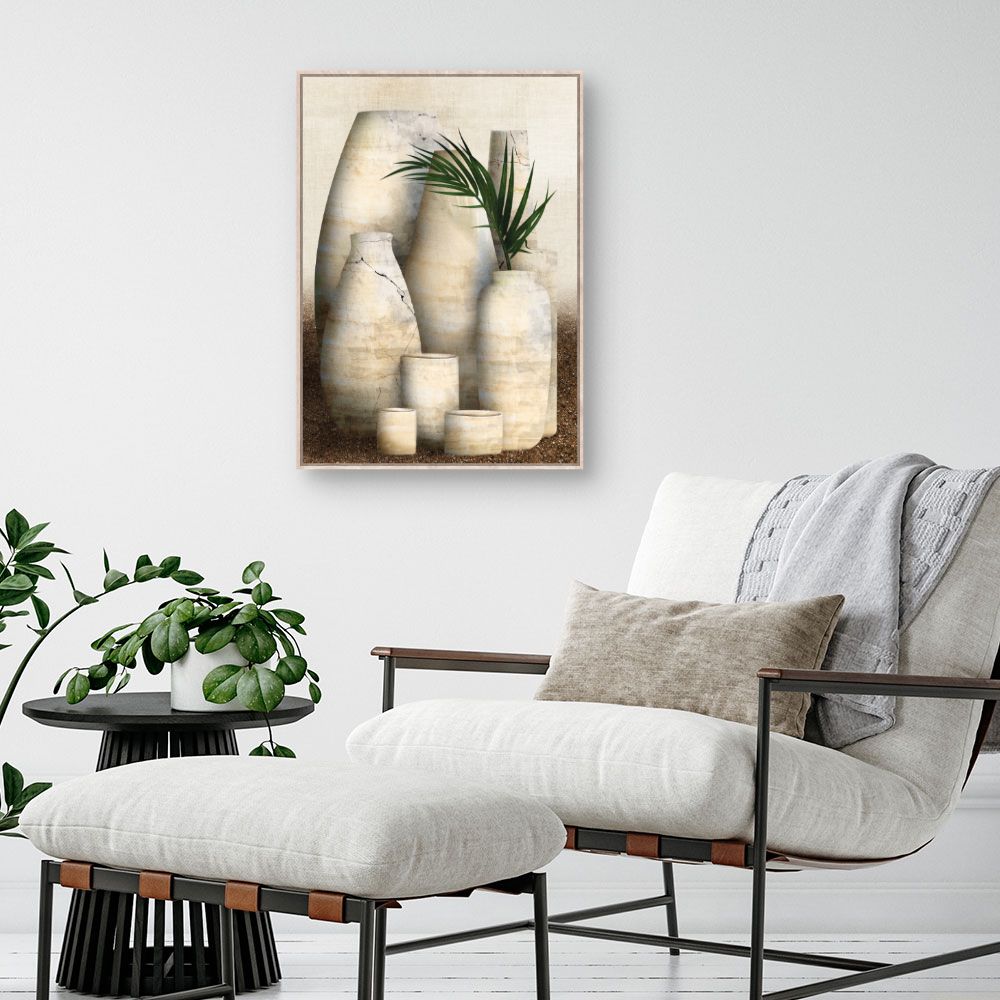 Tableau Vases en terre