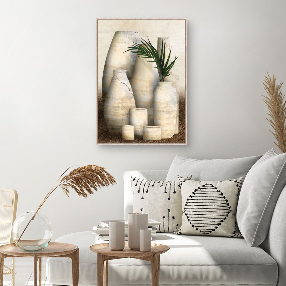 Tableau Vases en terre