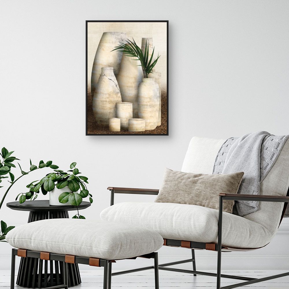 Tableau Vases en terre
