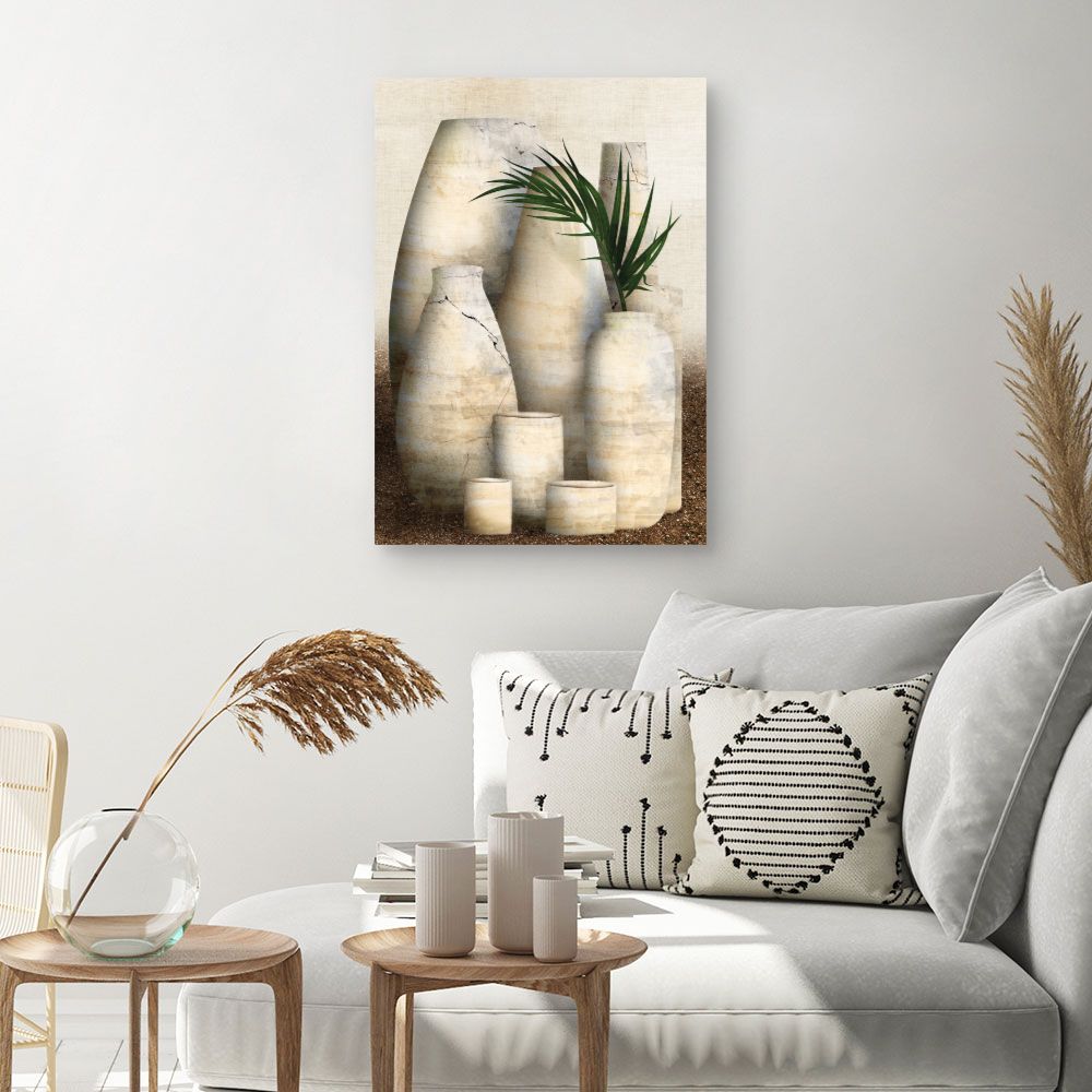 Tableau Vases en terre