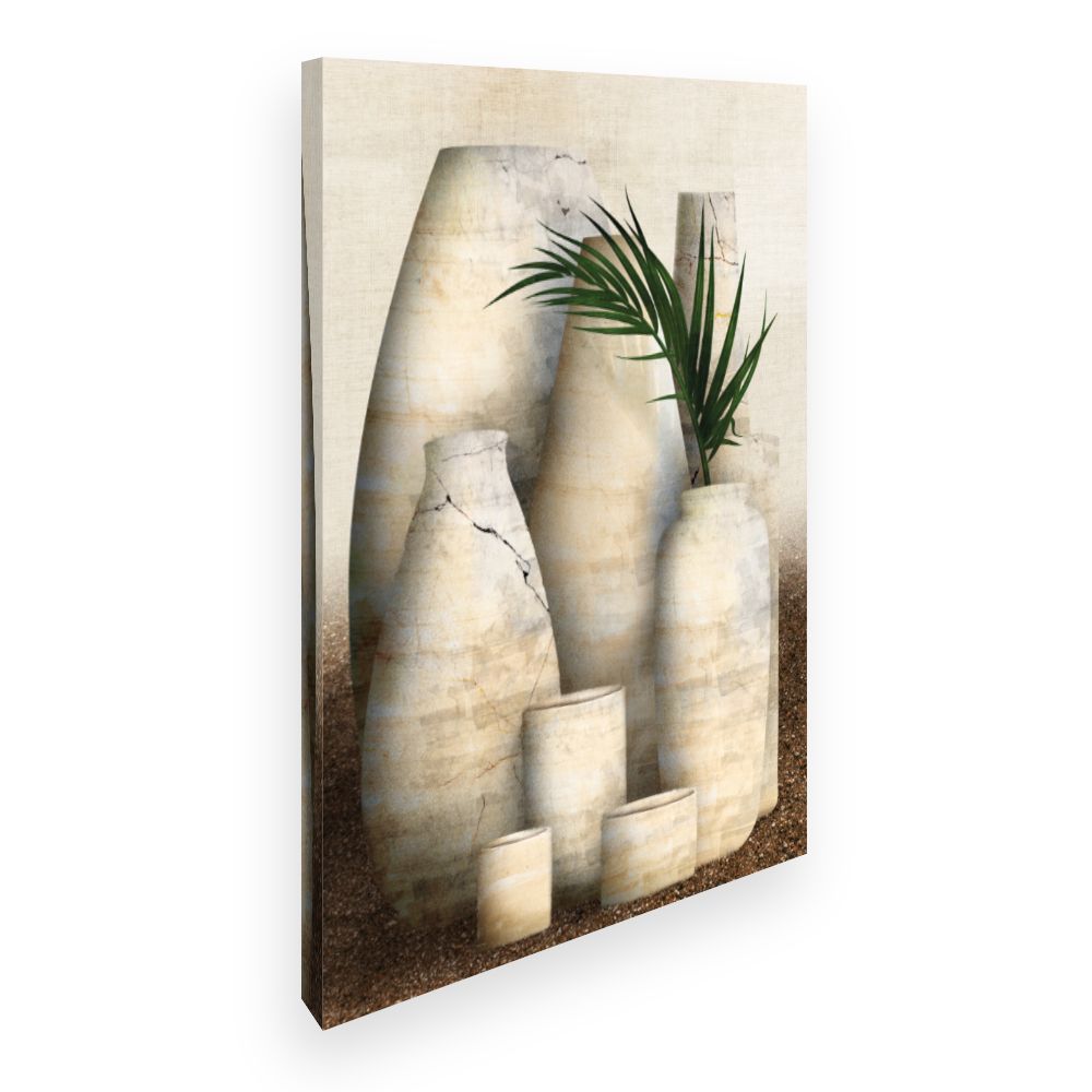 Toile Vases en terre