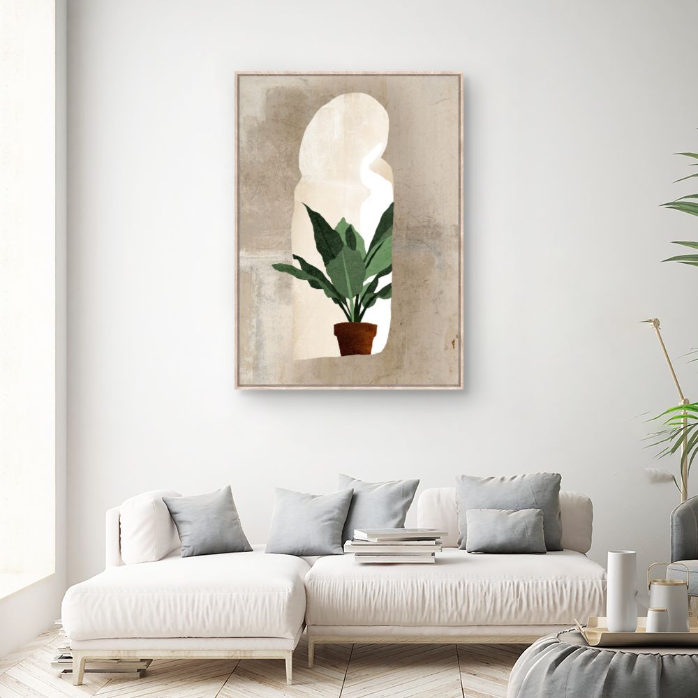 Tableau Plante naturelle mur
