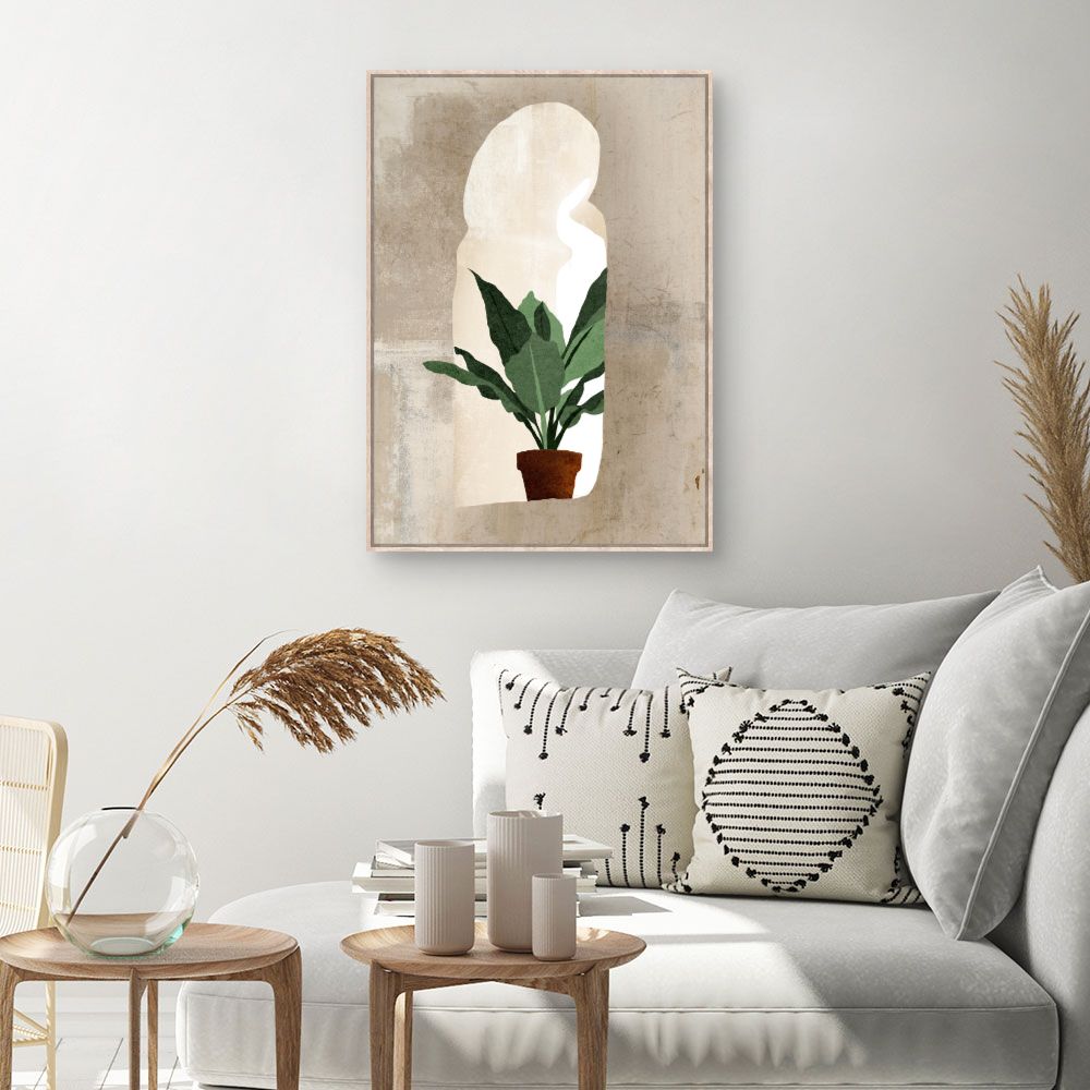 Tableau Plante naturelle mur