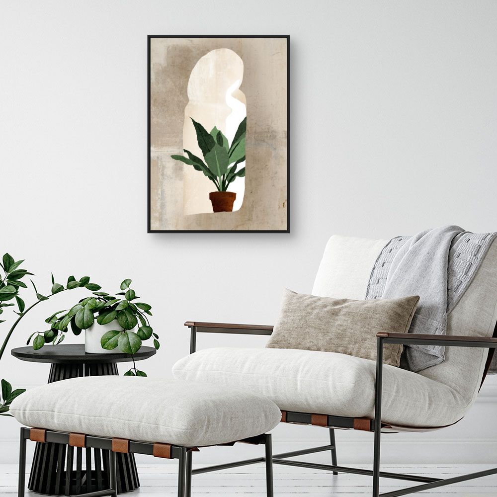 Tableau Plante naturelle mur