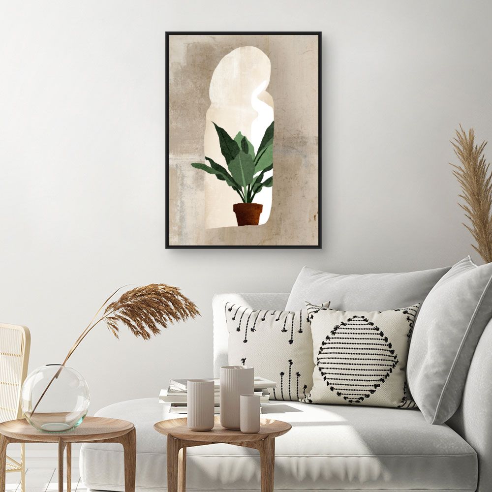 Tableau Plante naturelle mur