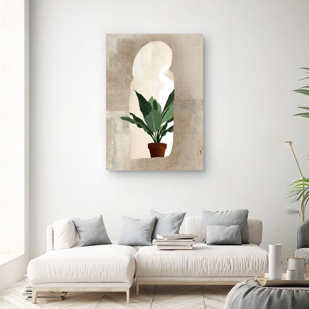 Tableau Plante naturelle mur