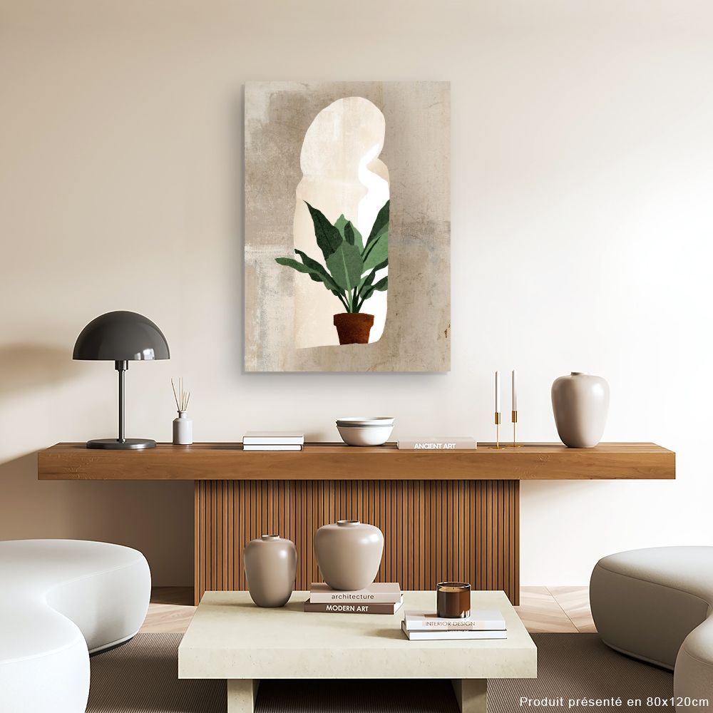 Tableau Plante naturelle mur