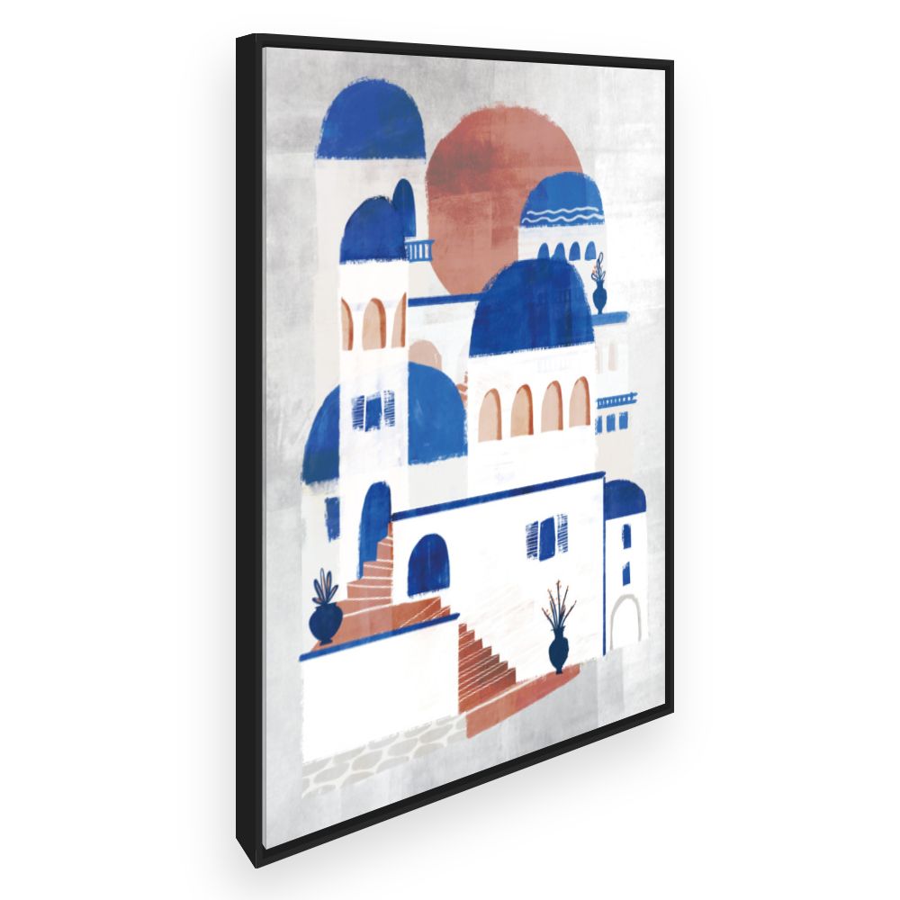 Toile Architecture méditerranéenne