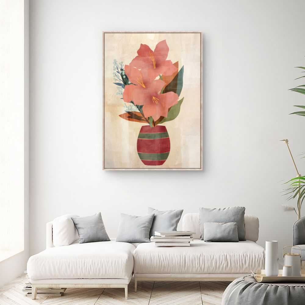 Tableau Bouquet floral coloré