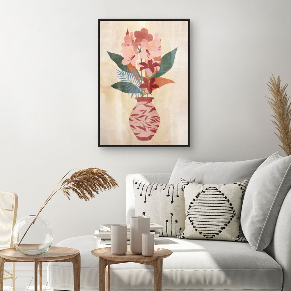 Tableau Bouquet floral artistique