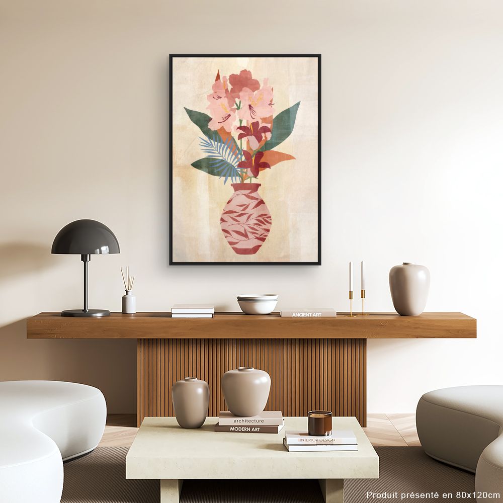 Tableau Bouquet floral artistique