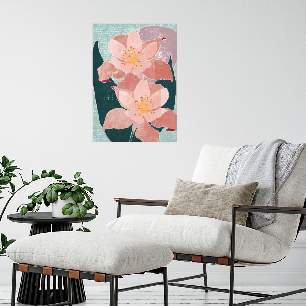 Affiche Fleurs délicates