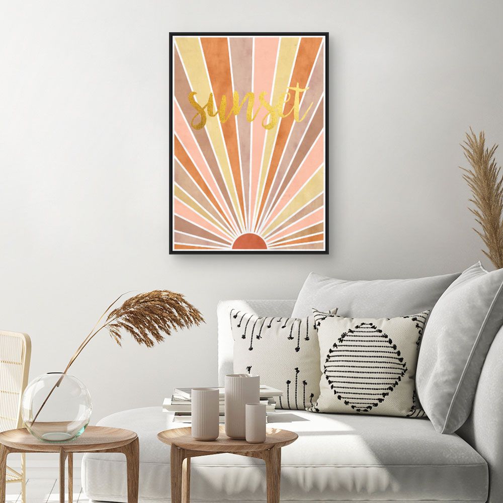 Tableau Rayons chaleureux