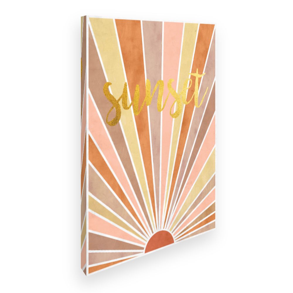 Toile Rayons chaleureux