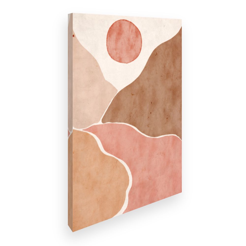 Toile Abstrait désertique